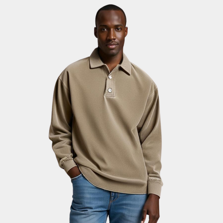 Leonardo Vintage Long Sleeve Shirt
