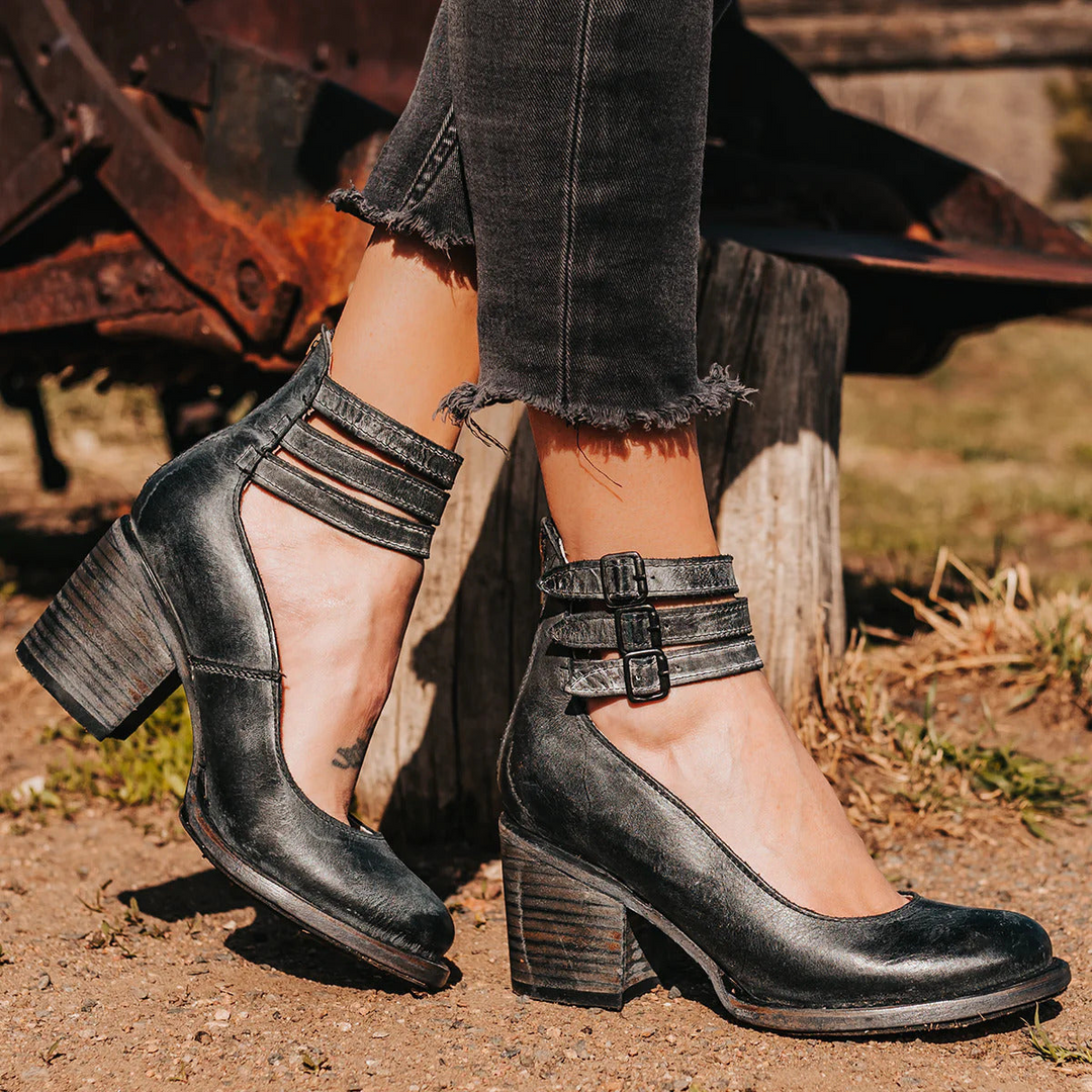 Ginevra Chic-Strap Heels