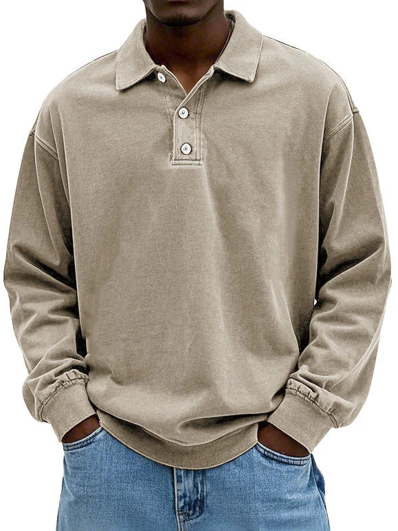Leonardo Vintage Long Sleeve Shirt