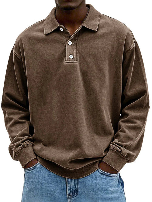 Leonardo Vintage Long Sleeve Shirt